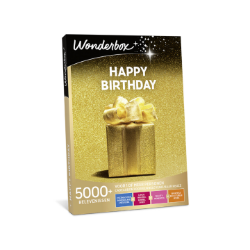 Happy Birthday cadeaubon