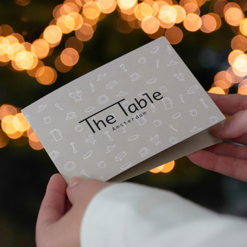 The Table cadeaubon